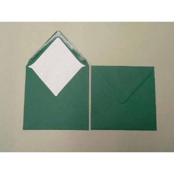Briefumschläge 164x164mm 100g/qm gummiert VE=100 Stück tannengrün