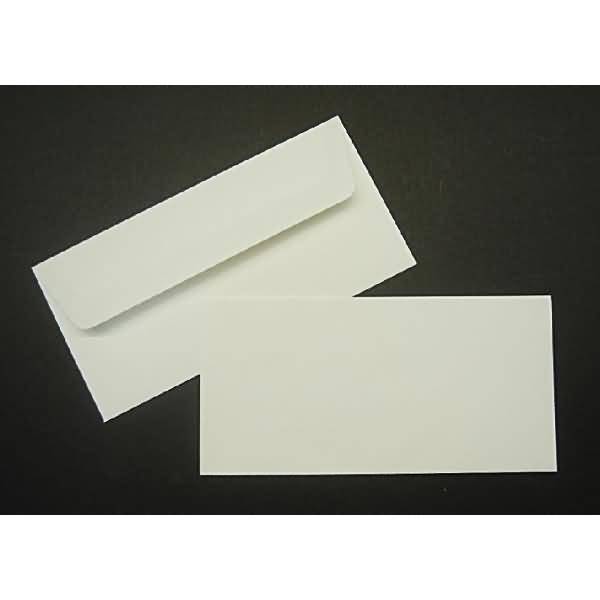 Briefumschläge DINlang 100g/qm gummiert VE=100 Stück weiß