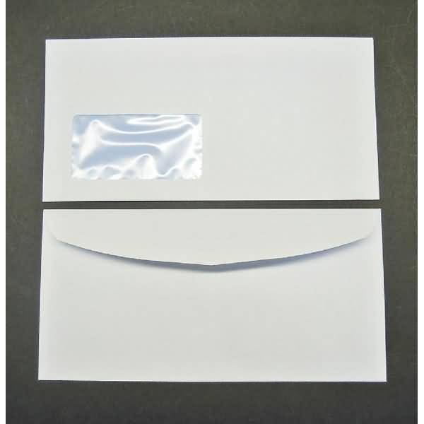 Kuvertierhüllen PlanoJet DIN C6/5 80g/qm gummiert Fenster VE=500 St. hochweiß