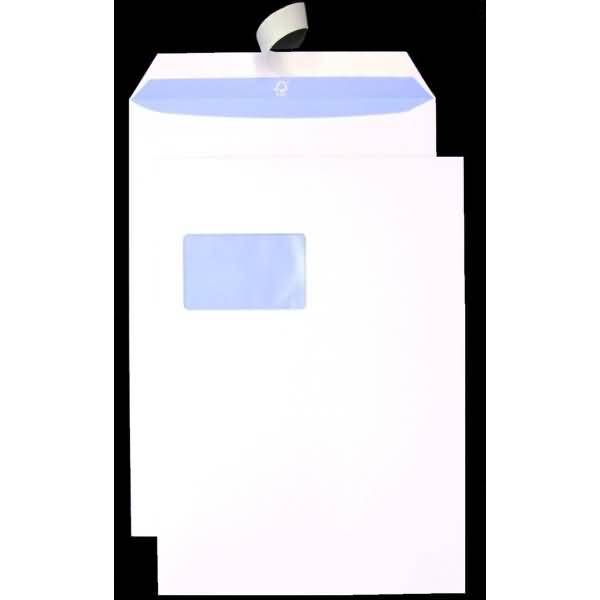 Versandtaschen PlanoJet C4 100g/qm HK Fenster VE=250 Stück hochweiß