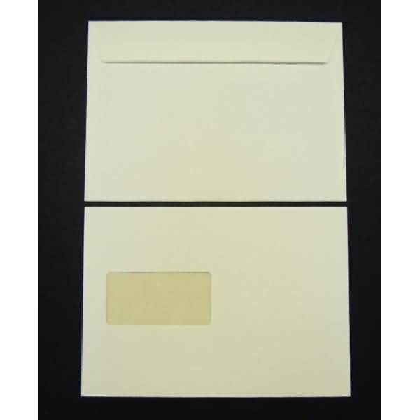 Briefumschläge C5 120g/qm HK Fenster VE=500 Stück gelblichweiß