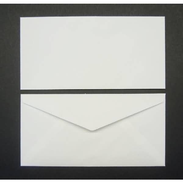 Briefumschläge DINlang 80g/qm gummiert VE=500 Stück weiß