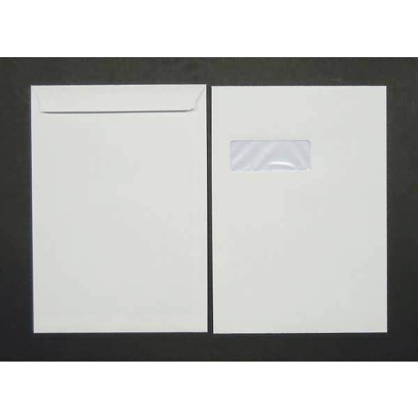 Versandtaschen EnURO C4 125g/qm HK Sonderfenster VE=125 Stück weiß