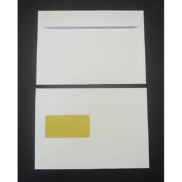 Briefumschläge C5 120g/qm haftklebend Fenster VE=250 Stück blanc