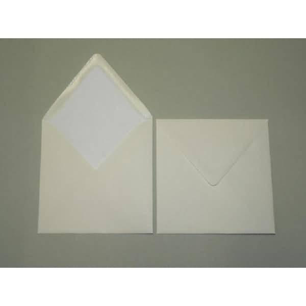 Briefumschläge 164x164mm 100g/qm gummiert VE=100 Stück ivory