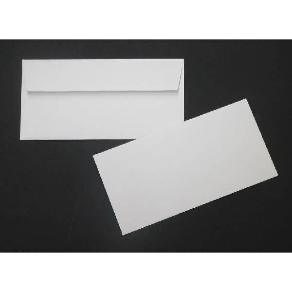 Briefumschläge Conqueror Texture DINlang 120g/qm haftklebend VE=500 Stück weiß