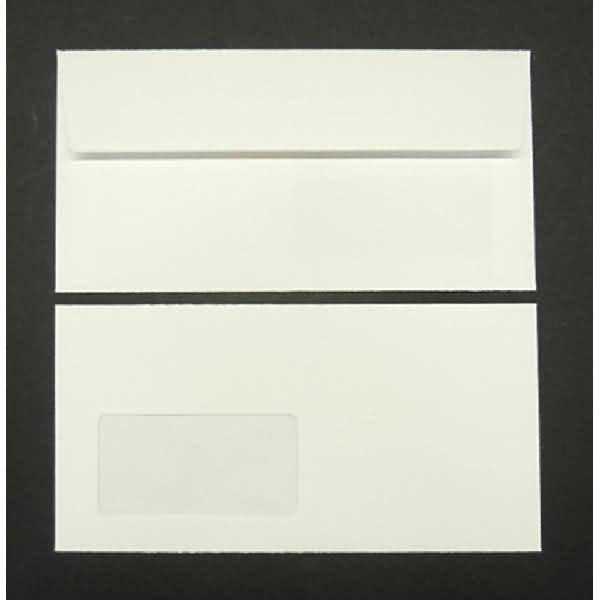 Briefumschläge Conqueror Texture DL 120g/qm HK Fenster VE=500 St. brillantweiß
