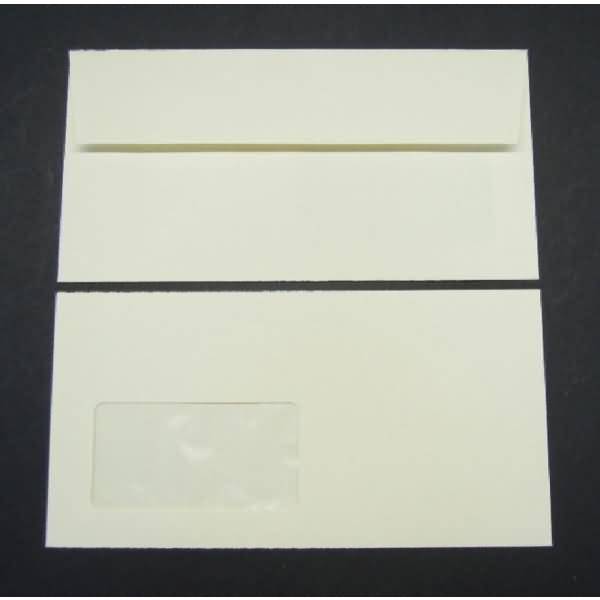 Briefumschläge Conqueror Texture DINlang 120g/qm HK Fenster VE=500 Stück creme