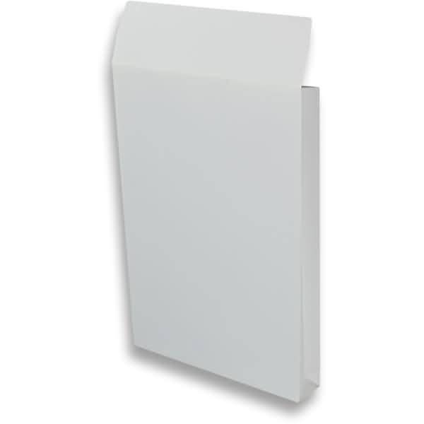 Faltentaschen 250x353x40mm E4 140g/qm haftklebend VE=250 Stück weiß