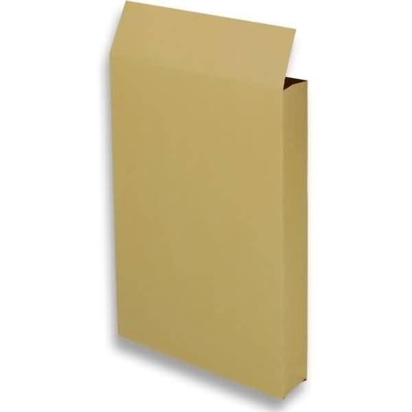 Faltentaschen 250x353x50mm B4 150g/qm haftklebend VE=250 St. braun