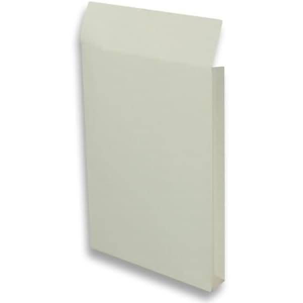 Faltentaschen 250x353x40mm B4 130g/qm HK VE=250 Stück weiß/blau