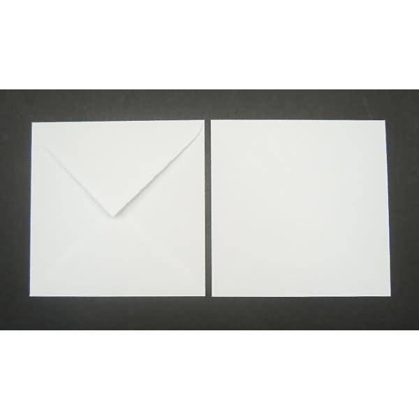 Briefumschläge 160x160mm 90g/qm gummiert VE=100 Stück weiß