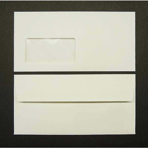 Briefumschläge Conqueror Smooth CX22 DINlang 120g/qm HK Fenster VE=500 St. weiß