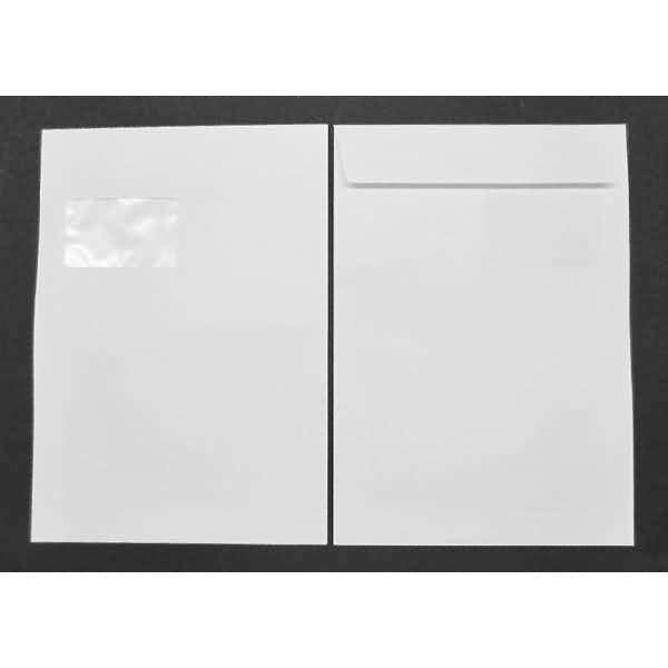 Versandtaschen Conqueror Texture C4 120g/qm HK Fenster VE=250 Stück diamantweiß