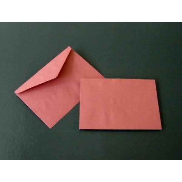 Briefumschläge C6 70g/qm gummiert VE=1000 Stück rot