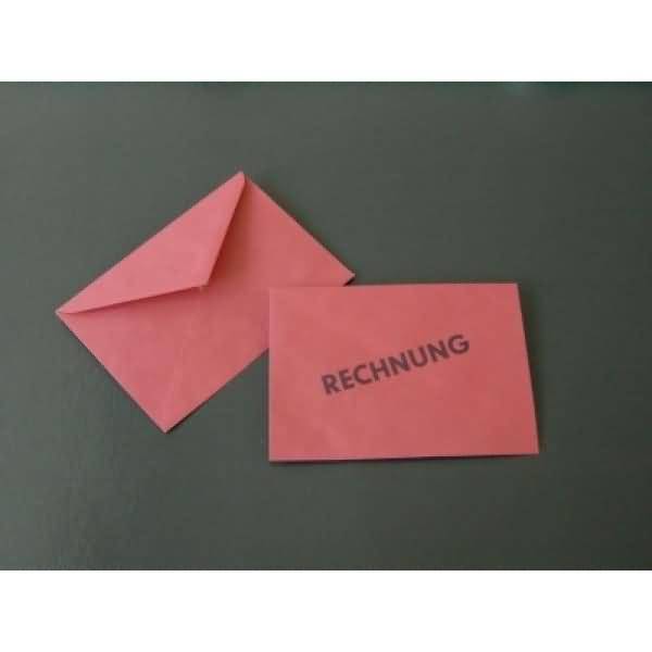 Briefumschläge C6 75g/qm gummiert VE=1000 Stück rot