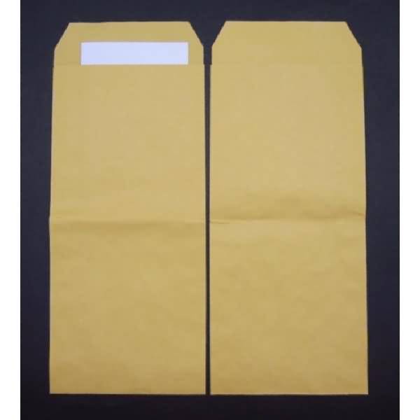 Versandtaschen 210x450mm 90g/qm gummiert VE=250 Stück braun