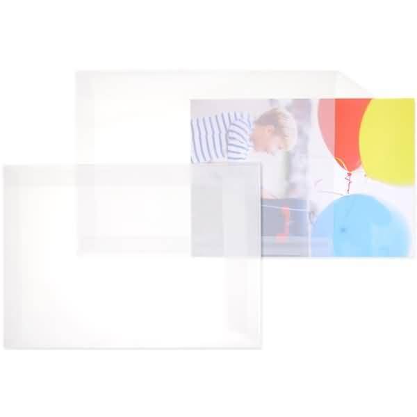 Versandtaschen 195x317mm 110g/qm haftklebend VE=100 Stück transparent-weiß