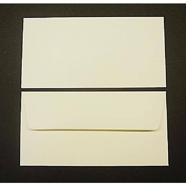 Briefumschläge DINlang 100g/qm gummiert VE=100 Stück ivory