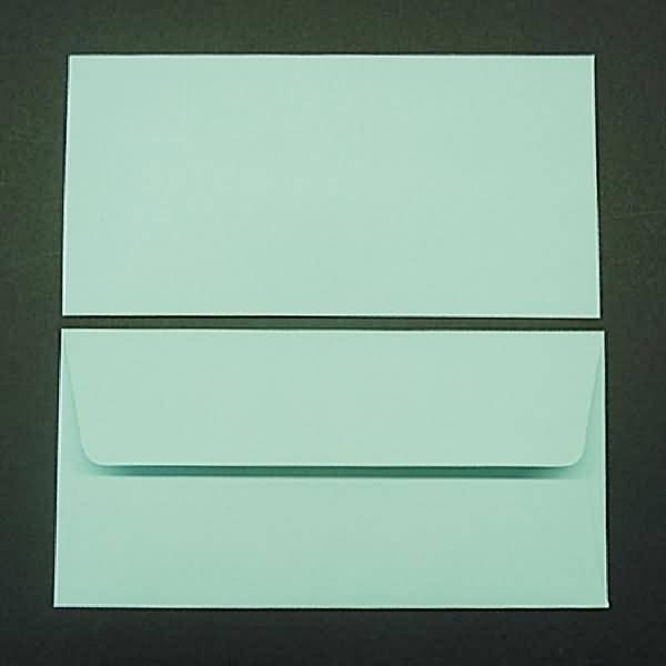 Briefumschläge DINlang 100g/qm gummiert VE=100 Stück karibik