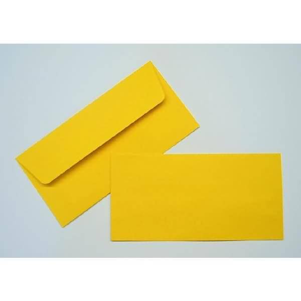 Briefumschläge DINlang 100g/qm gummiert VE=100 Stück ocker
