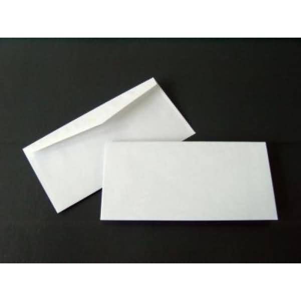 Briefumschläge DINlang 75g/qm gummiert VE=1000 Stück weiß