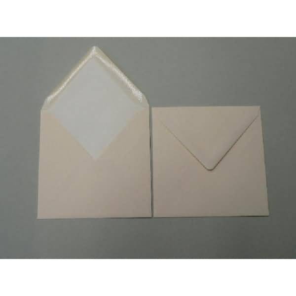 Briefumschläge 164x164mm 100g/qm gummiert VE=100 Stück chamois