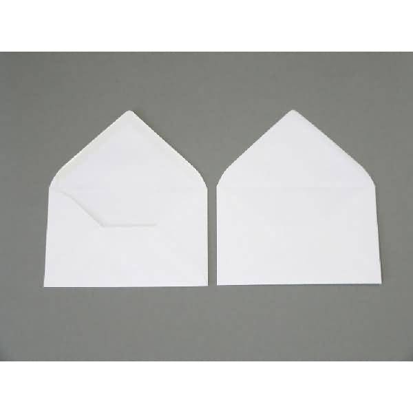Briefumschläge 120x180mm 120g/qm gummiert VE=100 Stück weiß