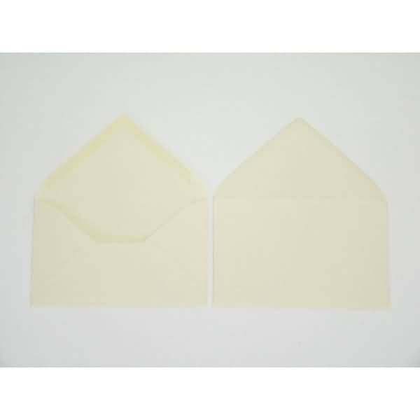 Briefumschläge 120x180mm 120g/qm gummiert VE=100 Stück champagner