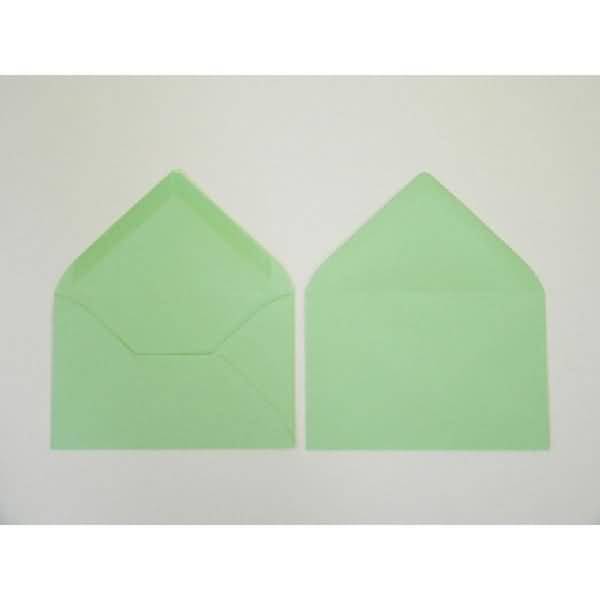 Briefumschläge 120x180mm 120g/qm gummiert VE=100 Stück pistazie