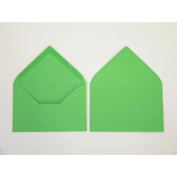 Briefumschläge 120x180mm 120g/qm gummiert VE=100 Stück smaragd