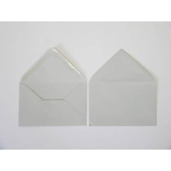 Briefumschläge 120x180mm 120g/qm gummiert VE=100 Stück delfingrau