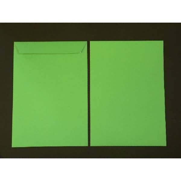 Versandtaschen C4 120g/qm haftklebend VE=100 Stück intensivgrün