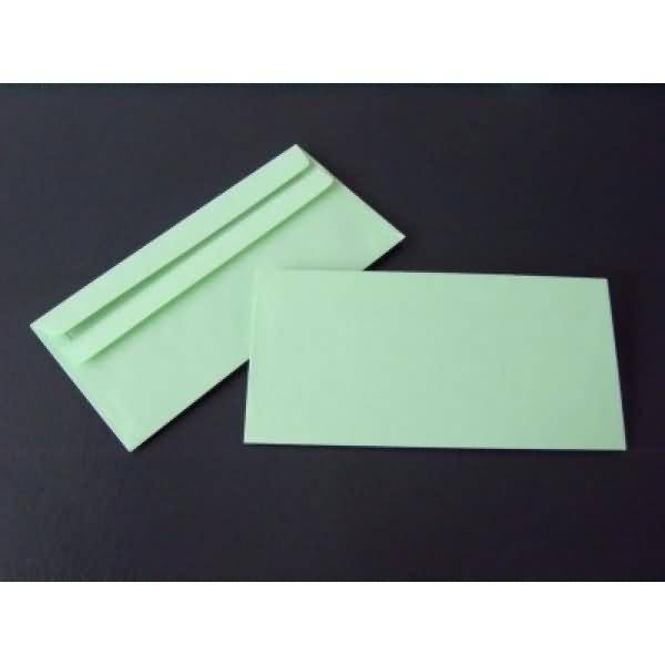 Briefumschläge DINlang 80g/qm selbstklebend VE=1000 Stück grün