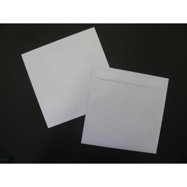 Kuvertierhüllen 220x220mm 100g/qm gummiert VE=100 Stück weiß