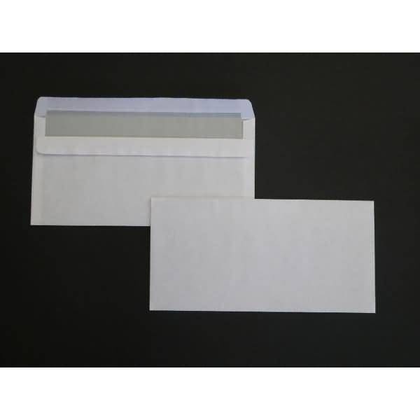 Briefumschläge DIN C6/5 75g/qm selbstklebend VE=1000 Stück weiß