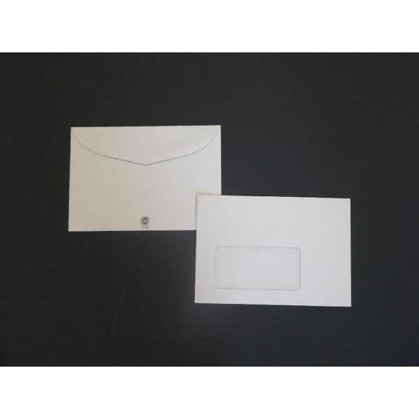 Kuvertierhüllen C6 75g/qm gummiert Fenster VE=1000 Stück grau