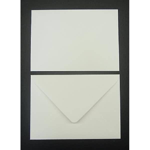 Briefumschläge 110x156mm 120g/qm gummiert VE=100 Stück naturweiß