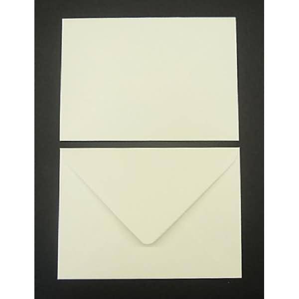 Briefumschläge 110x156mm 120g/qm gummiert VE=100 Stück eierschale