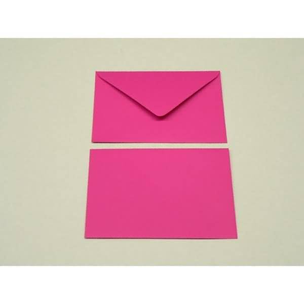 Briefumschläge 120x180mm 135g/qm gummiert VE=100 Stück royal pink