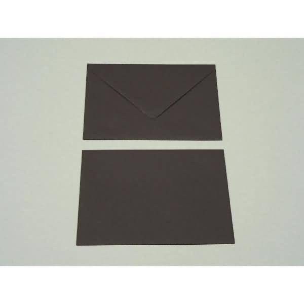 Briefumschläge 120x180mm 135g/qm gummiert VE=100 Stück royal mokassin