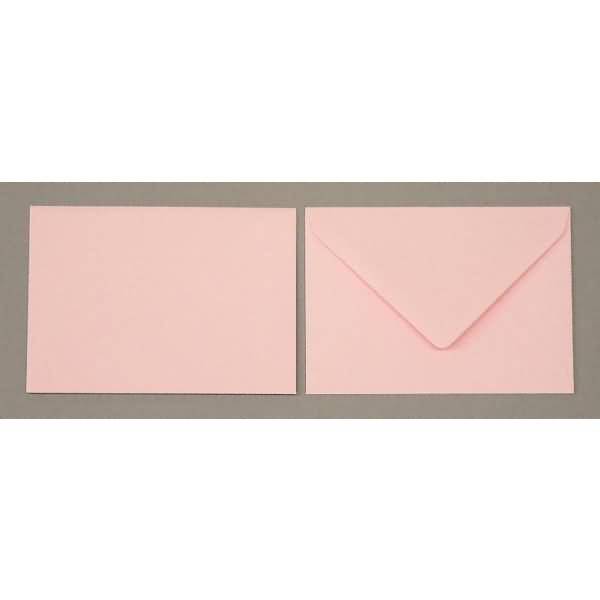 Briefumschläge 156x220mm 120g/qm gummiert VE=100 Stück zartrosa