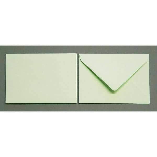 Briefumschläge 90x140mm 120g/qm gummiert VE=100 Stück mint