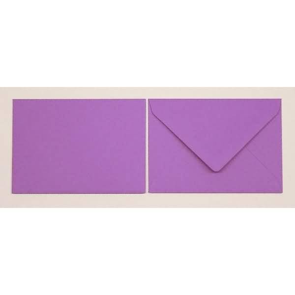 Briefumschläge 120x180mm 120g/qm gummiert VE=100 Stück dunkelviolett