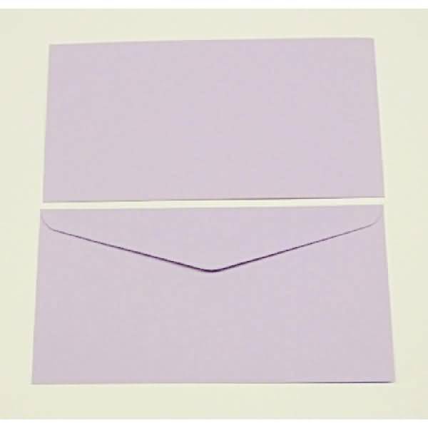 Briefumschläge DINlang 120g/qm gummiert VE=100 Stück lavendel
