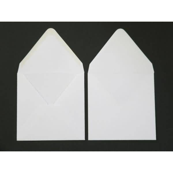 Briefumschläge 160x160mm 120g/qm gummiert VE=100 Stück weiß