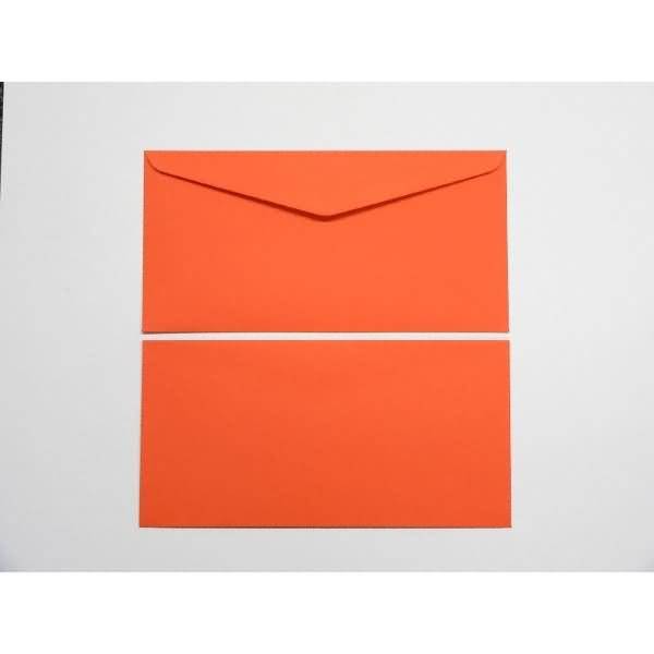 Briefumschläge DINlang 120g/qm gummiert VE=100 Stück nektarine