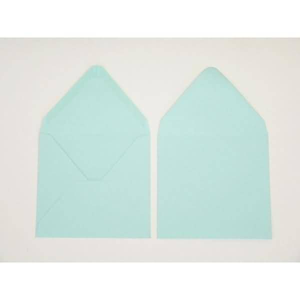 Briefumschläge 160x160mm 120g/qm gummiert VE=100 Stück himmelblau