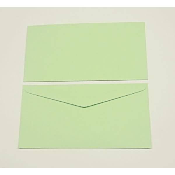Briefumschläge DINlang 120g/qm gummiert VE=100 Stück pistazie