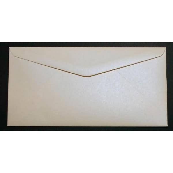 Briefumschläge DINlang 120g/qm gummiert VE=100 Stück glamour perle